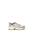 New Balance Silberne Stoff-Sneaker im Athletic-Stil
