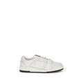 Fendi Weiße Kalbsleder Bos Taurus Athletic Sneaker