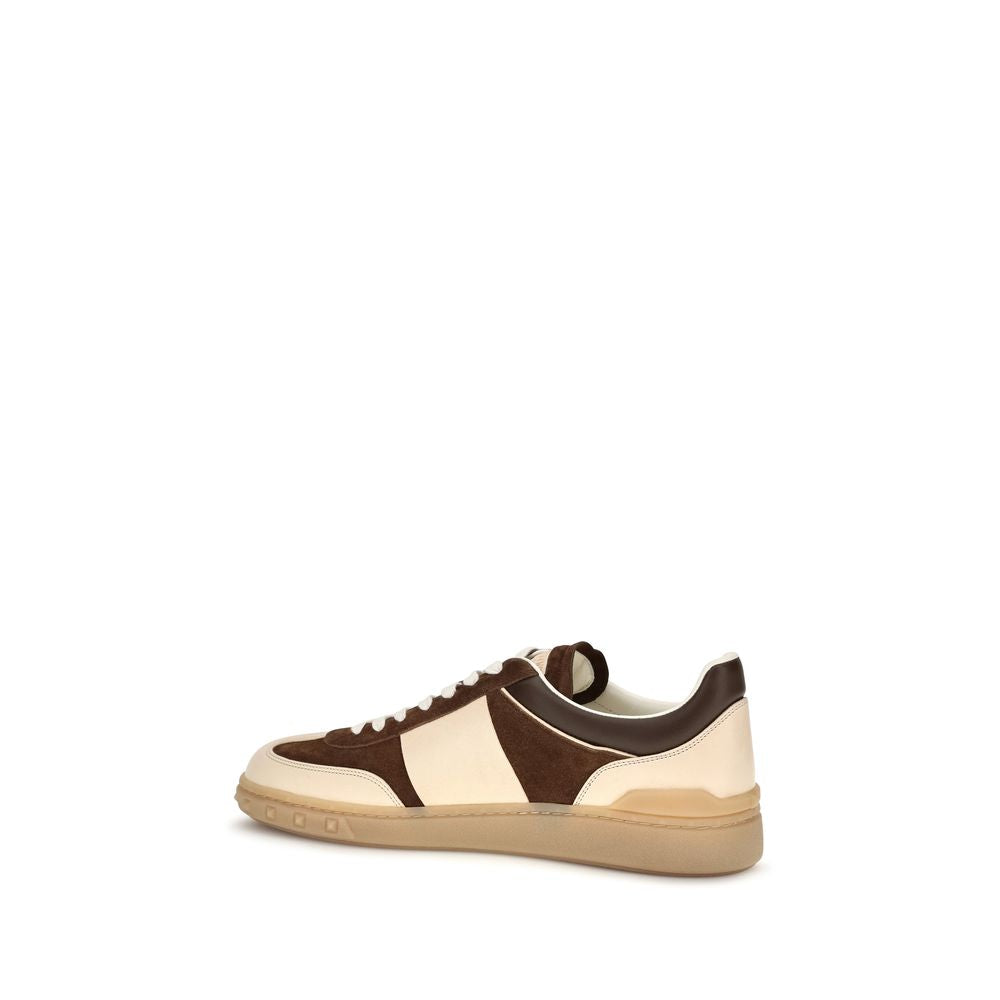 Valentino Garavani Braune Wildleder-Sneaker
