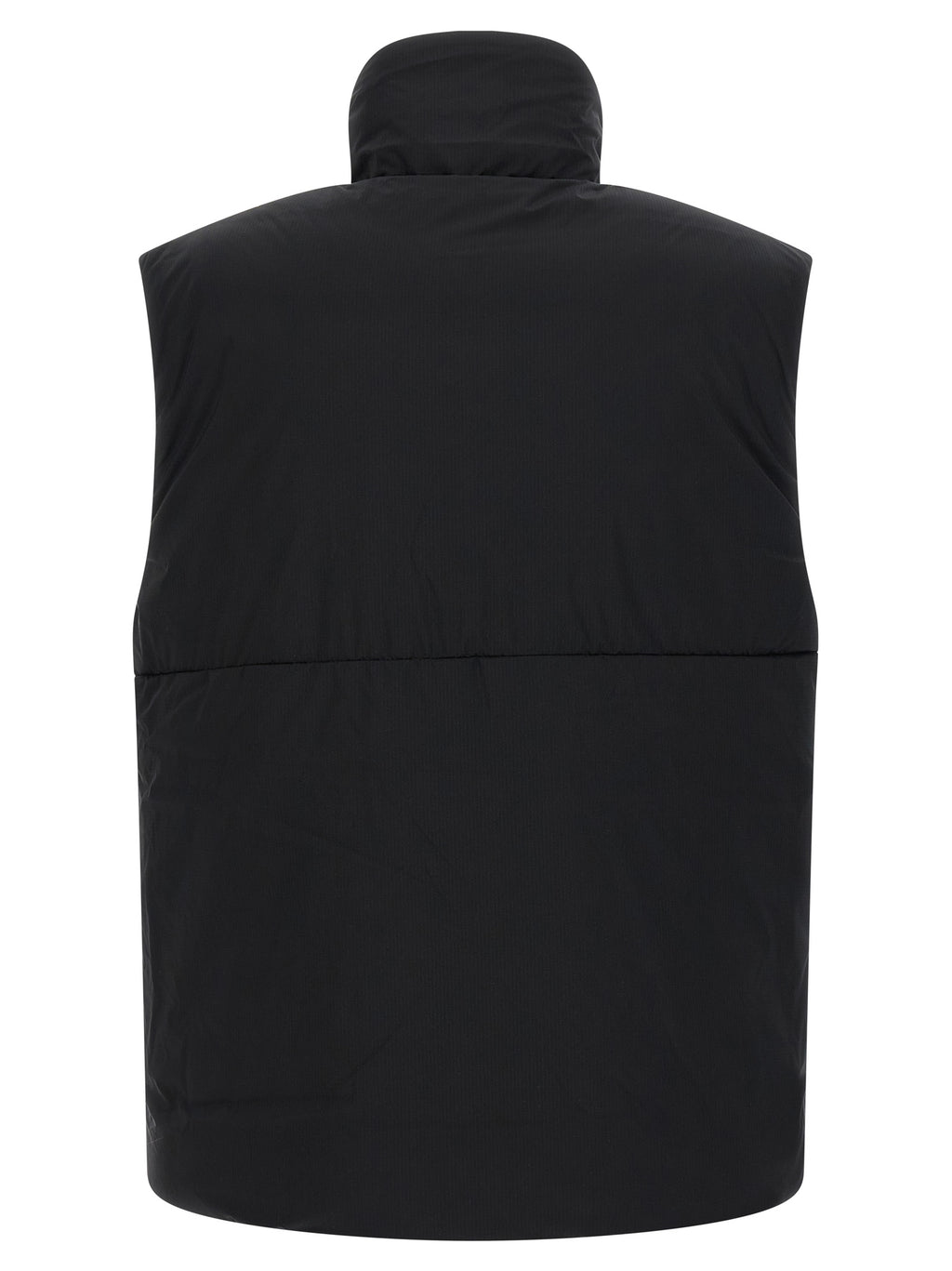 Canada Goose Schwarze ärmellose Jacke aus Polyamid