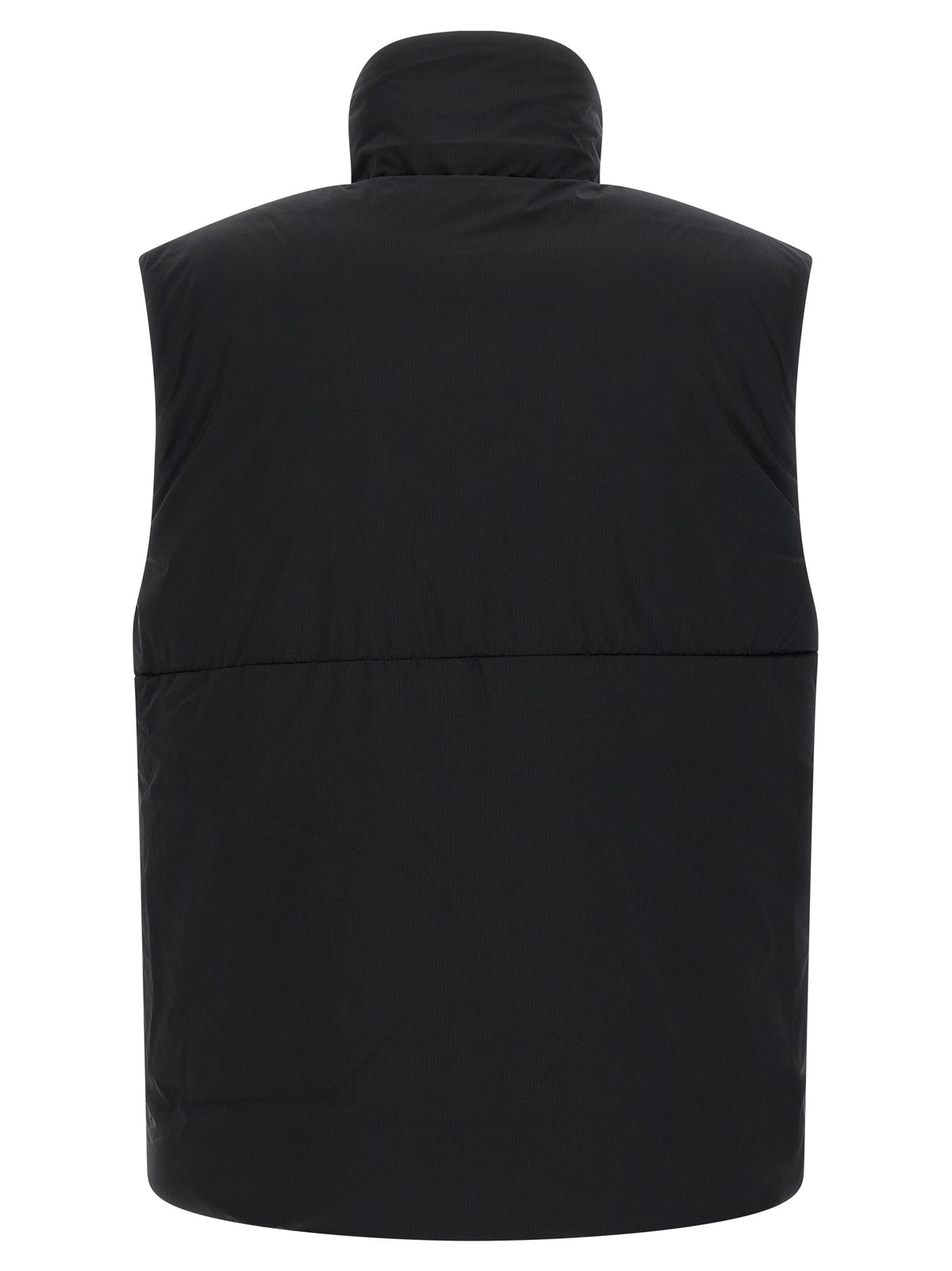 Canada Goose Schwarze ärmellose Jacke aus Polyamid