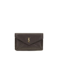 Saint Laurent Braunes Lamm Ovis Aries Aries Portemonnaie