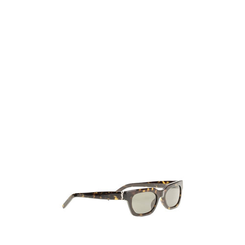 Saint Laurent Braune Sonnenbrille aus Acetat