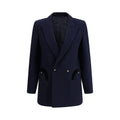 Blazé Milano Blauer Wollblazer Oves Aries