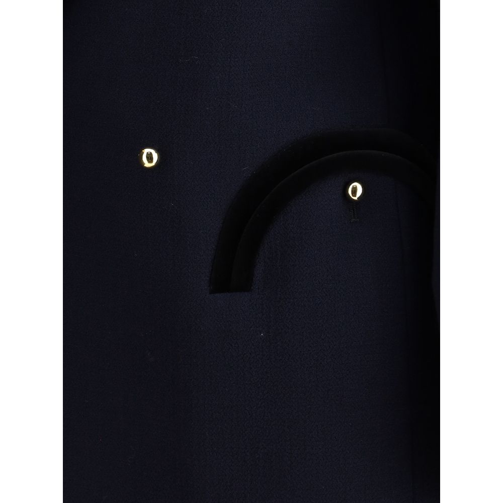 Blazé Milano Blauer Wollblazer Oves Aries