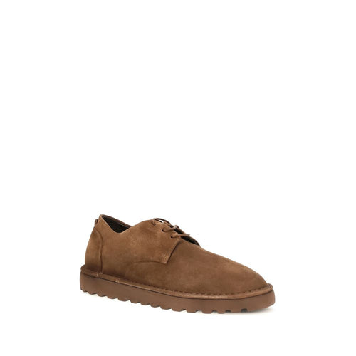 Marsell Braune Gummisohlen-Schnürschuhe