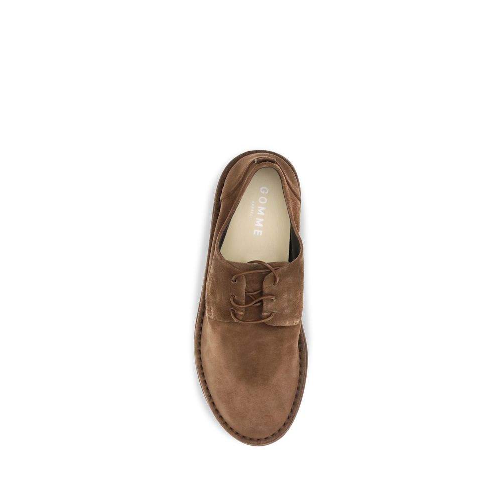 Marsell Braune Gummisohlen-Schnürschuhe