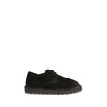 Marsell Schwarze Kalbsleder Bos Taurus Oxfords und Derbys