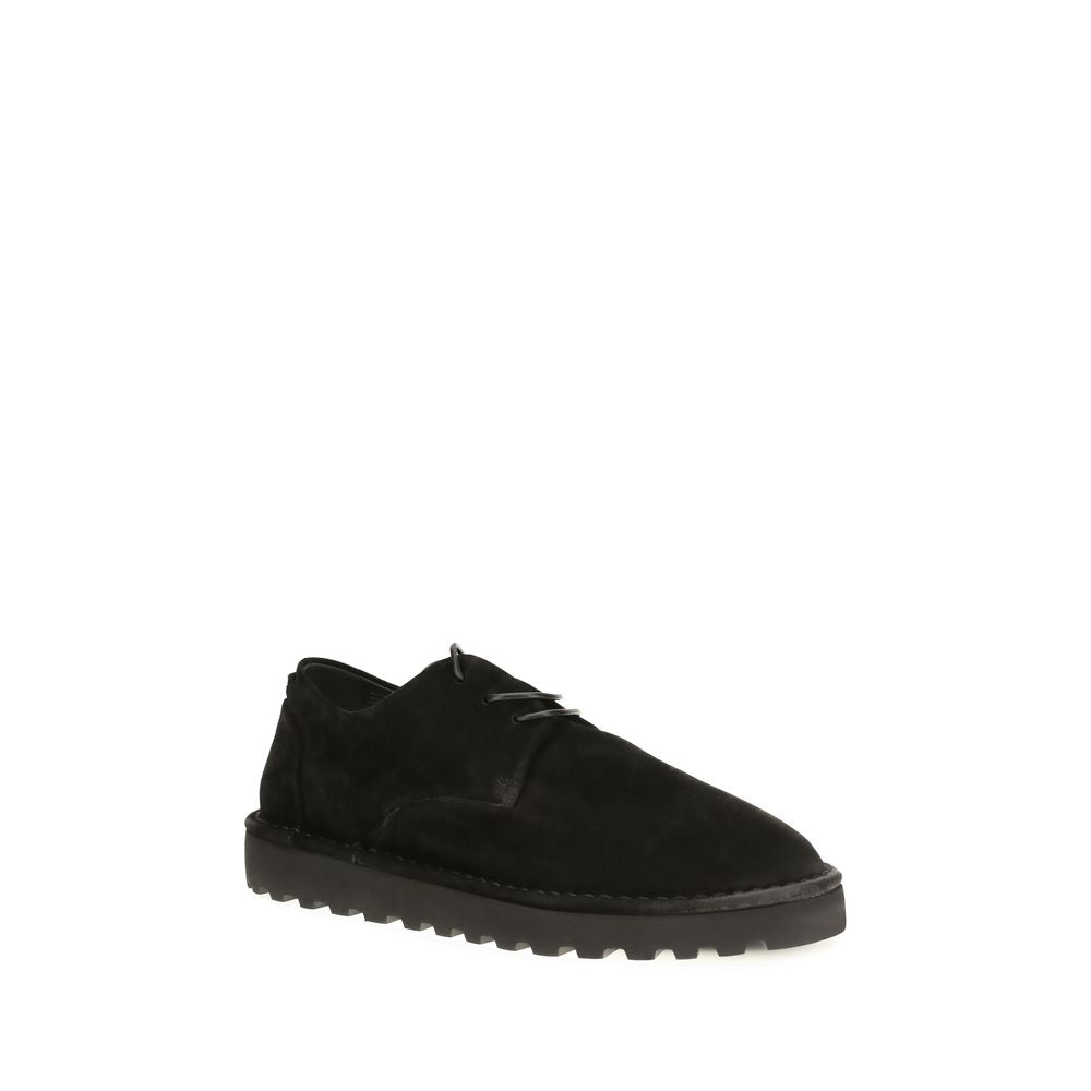Marsell Schwarze Kalbsleder Bos Taurus Oxfords und Derbys