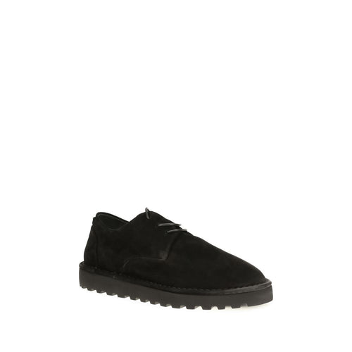Marsell Schwarze Kalbsleder Bos Taurus Oxfords und Derbys