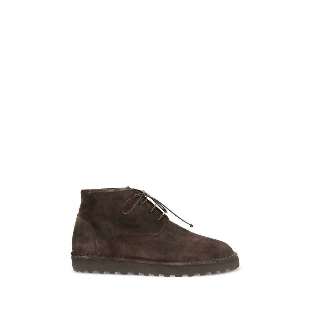 Marsell Braune Schnürstiefel aus Wildleder