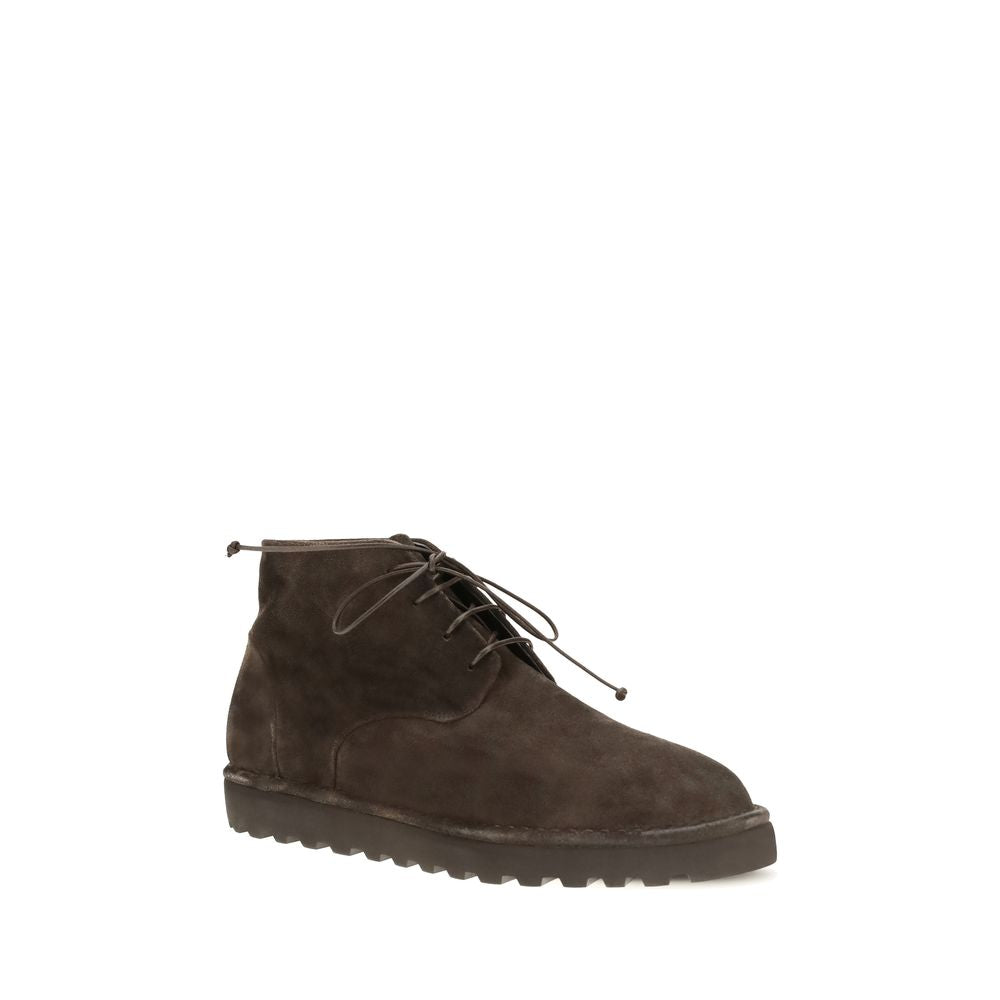 Marsell Braune Schnürstiefel aus Wildleder