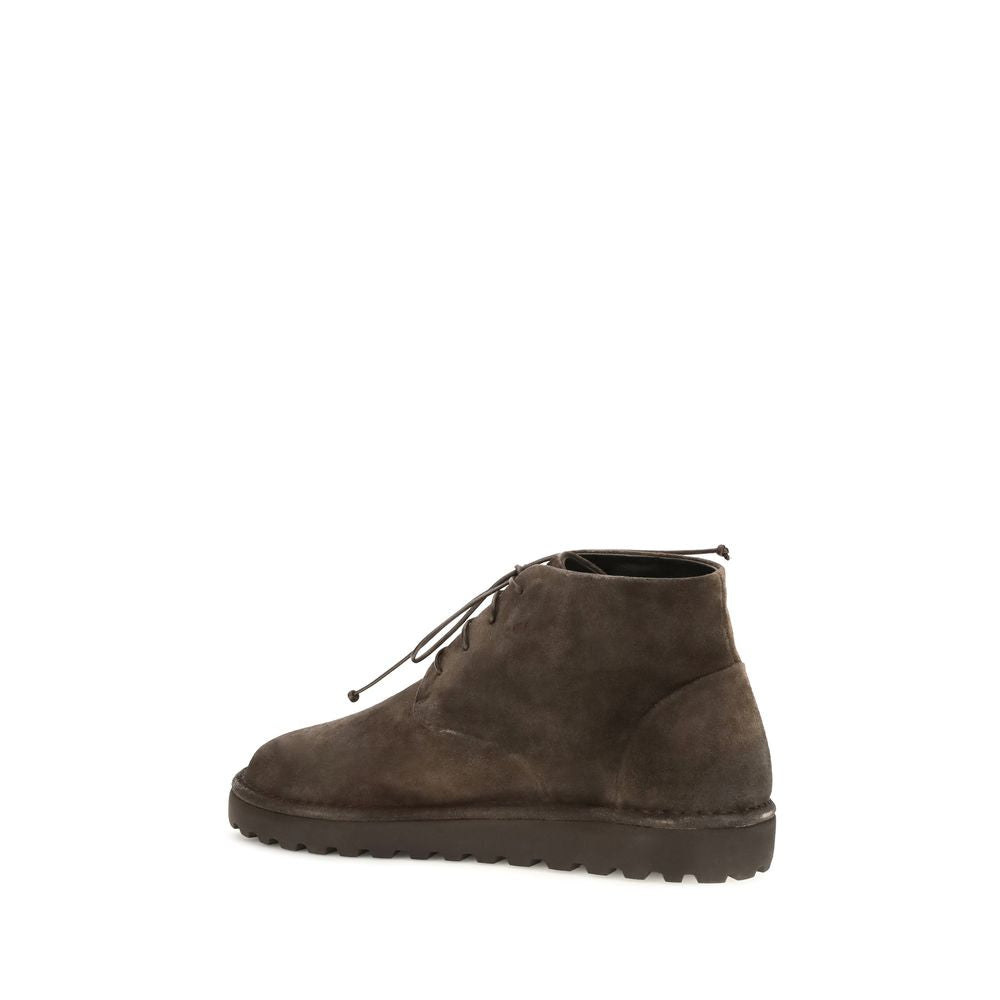 Marsell Braune Schnürstiefel aus Wildleder