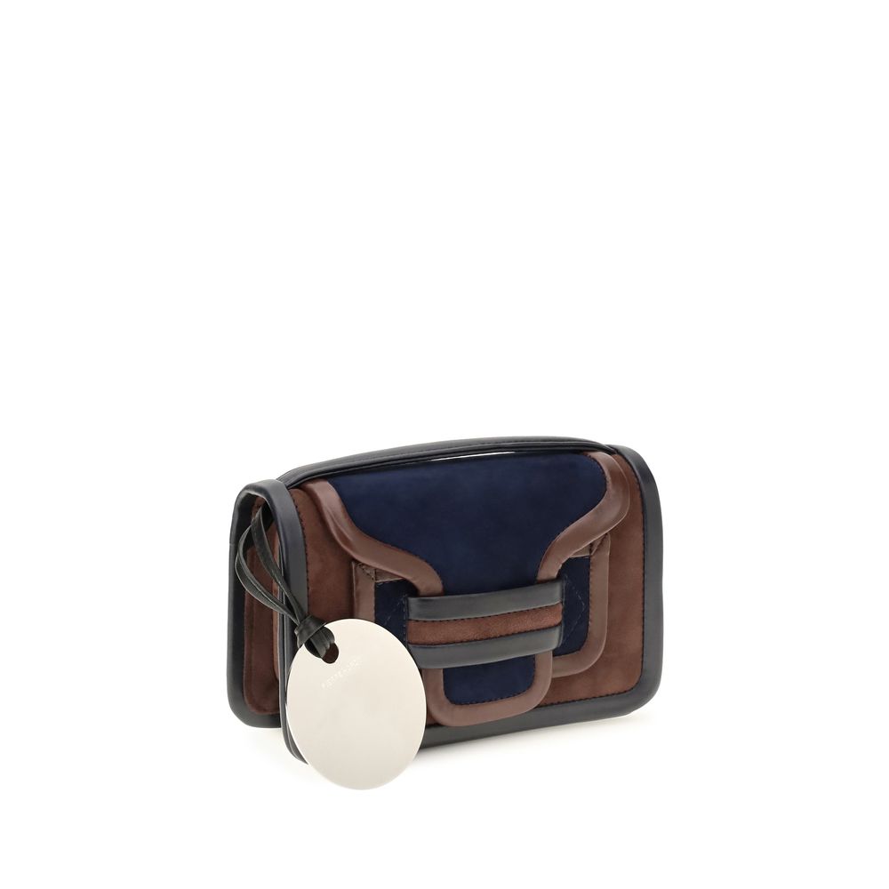 Pierre Hardy Braune Kalbsleder Bos Taurus Schultertasche