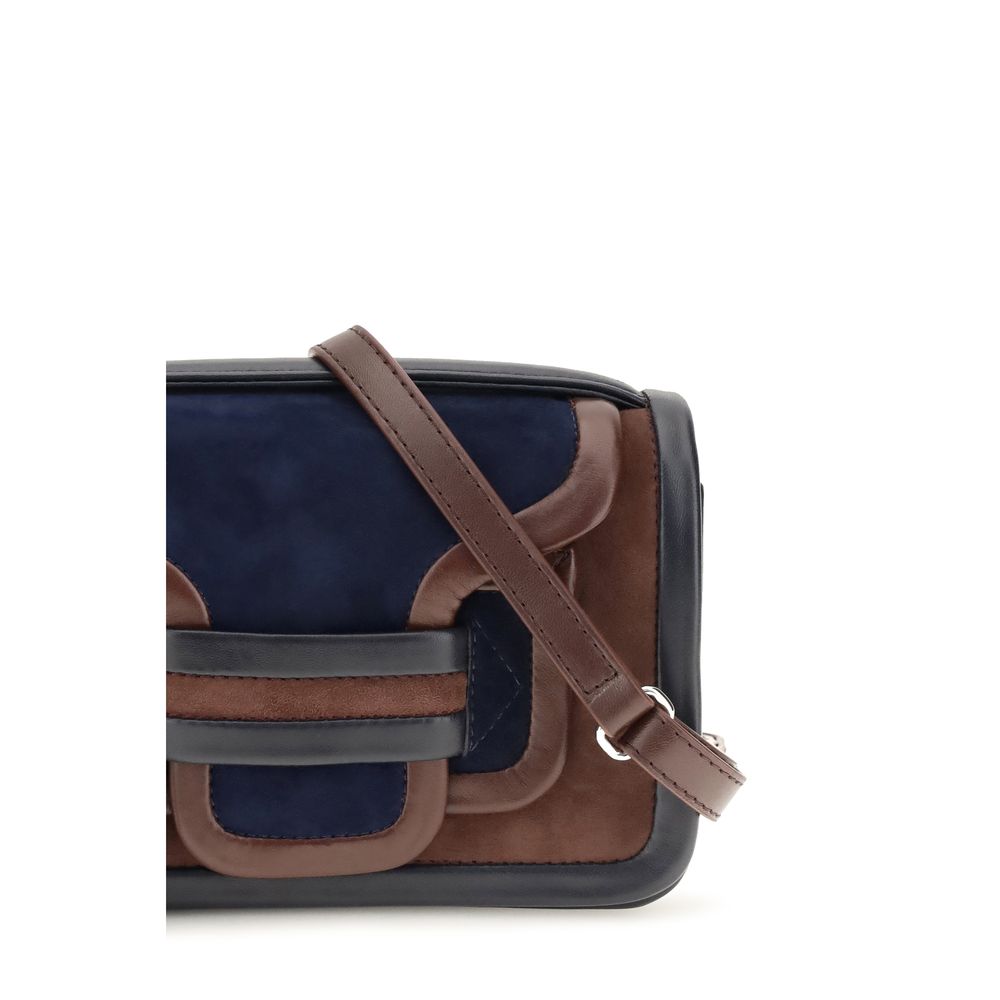 Pierre Hardy Braune Kalbsleder Bos Taurus Schultertasche
