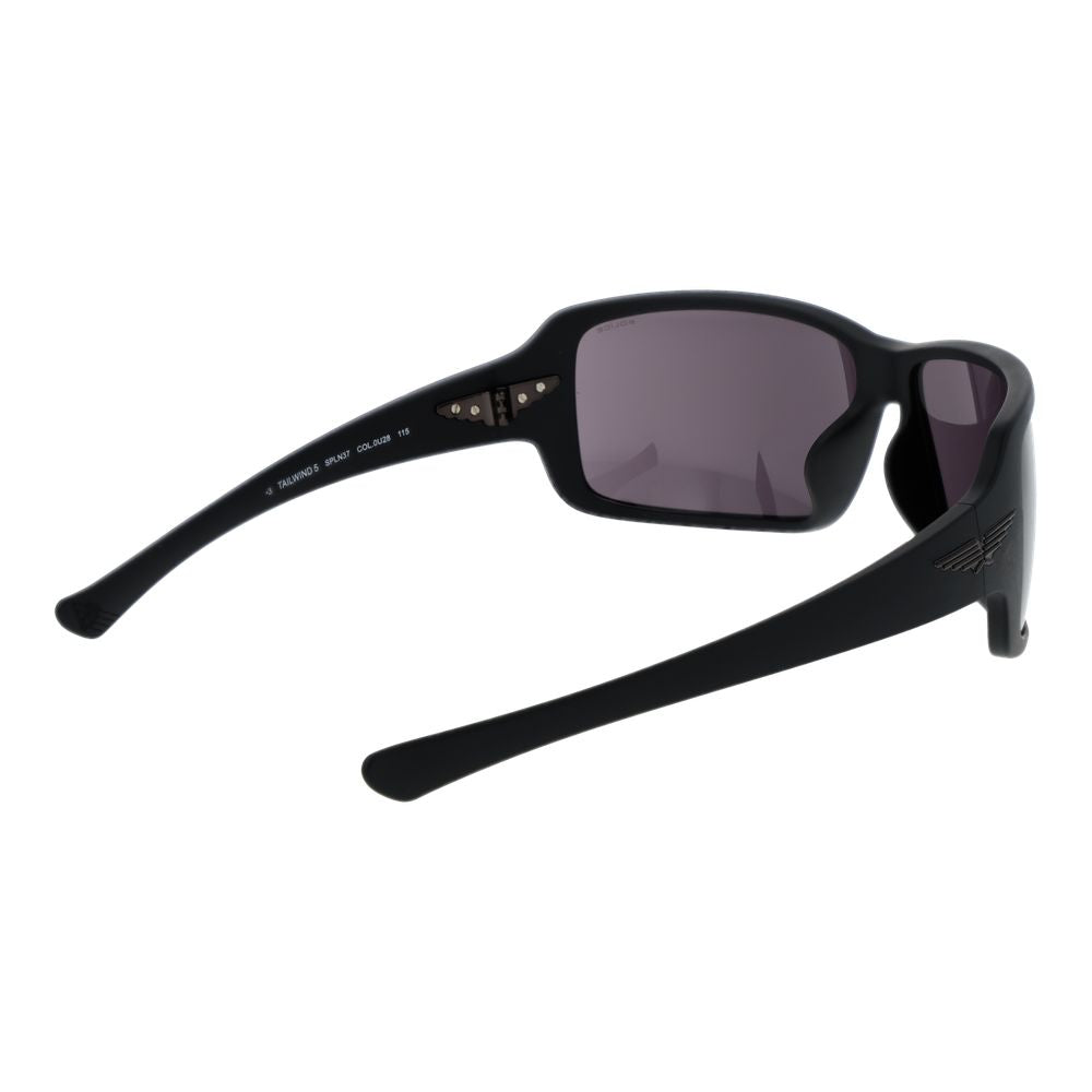 Police Schwarze Sonnenbrille aus Kunststoff