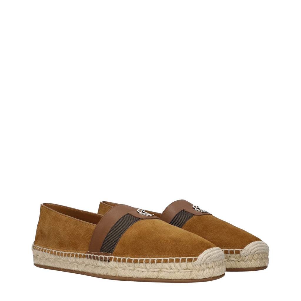 Christian Louboutin Espadrilles aus braunem Leder