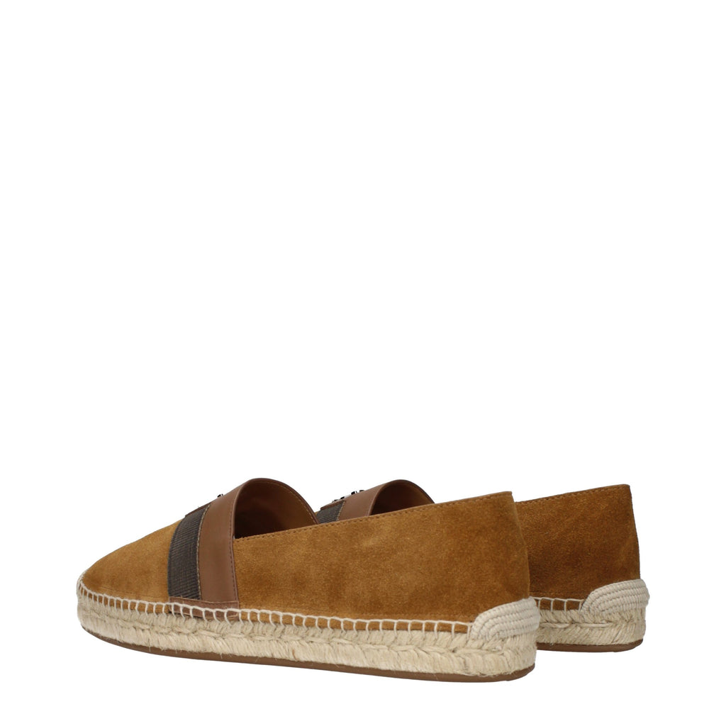 Christian Louboutin Espadrilles aus braunem Leder