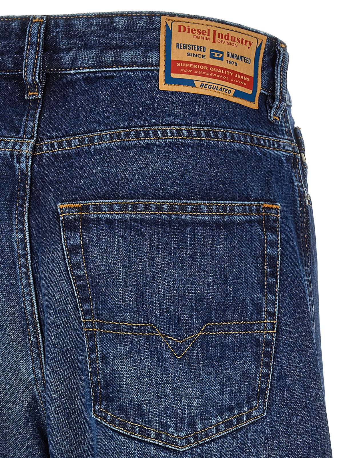 Diesel Blaue Baumwolljeans Denim
