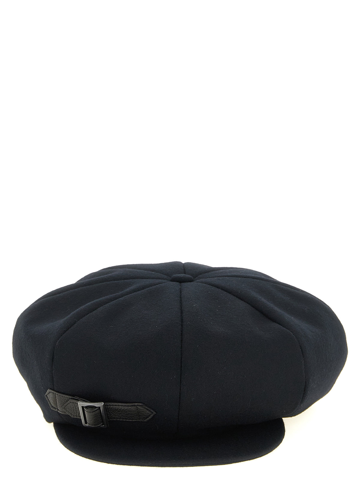 Yohji Yamamoto Schwarze Polyamid-Kappe (Baseball Cap)