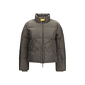 Parajumpers Zweifarbige Polyamid-Steppjacke in voller Länge