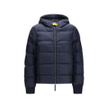 Parajumpers Blaue Daunenjacke in voller Länge