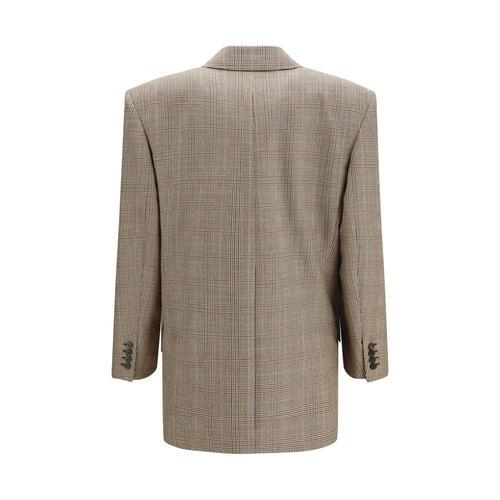 Saint Laurent Beige Woll-Blazer Oves Aries