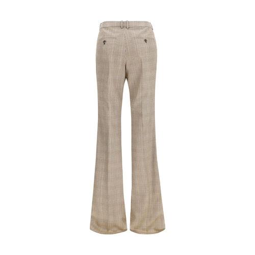 Saint Laurent Beige Wollhose Aries Flared Pants