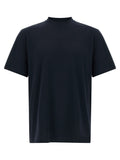 Brioni Blaues Baumwoll-T-Shirt