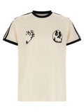 Y-3 Weißes Baumwoll-T-Shirt