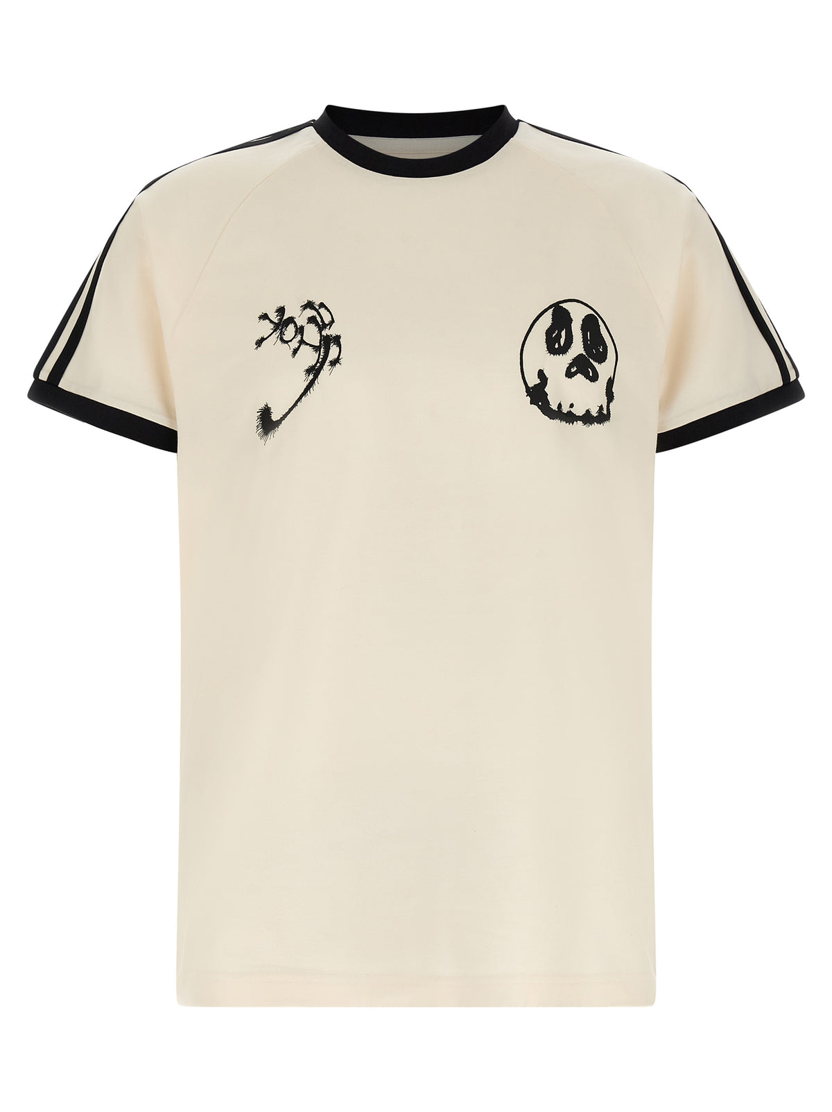Y-3 Weißes Baumwoll-T-Shirt