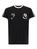 Y-3 Schwarzes Baumwoll-T-Shirt