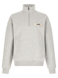Jacquemus Grauer Baumwollpullover
