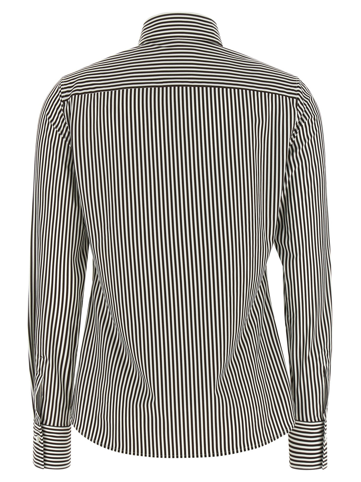 XACUS Zweifarbige Polyamid-Bluse