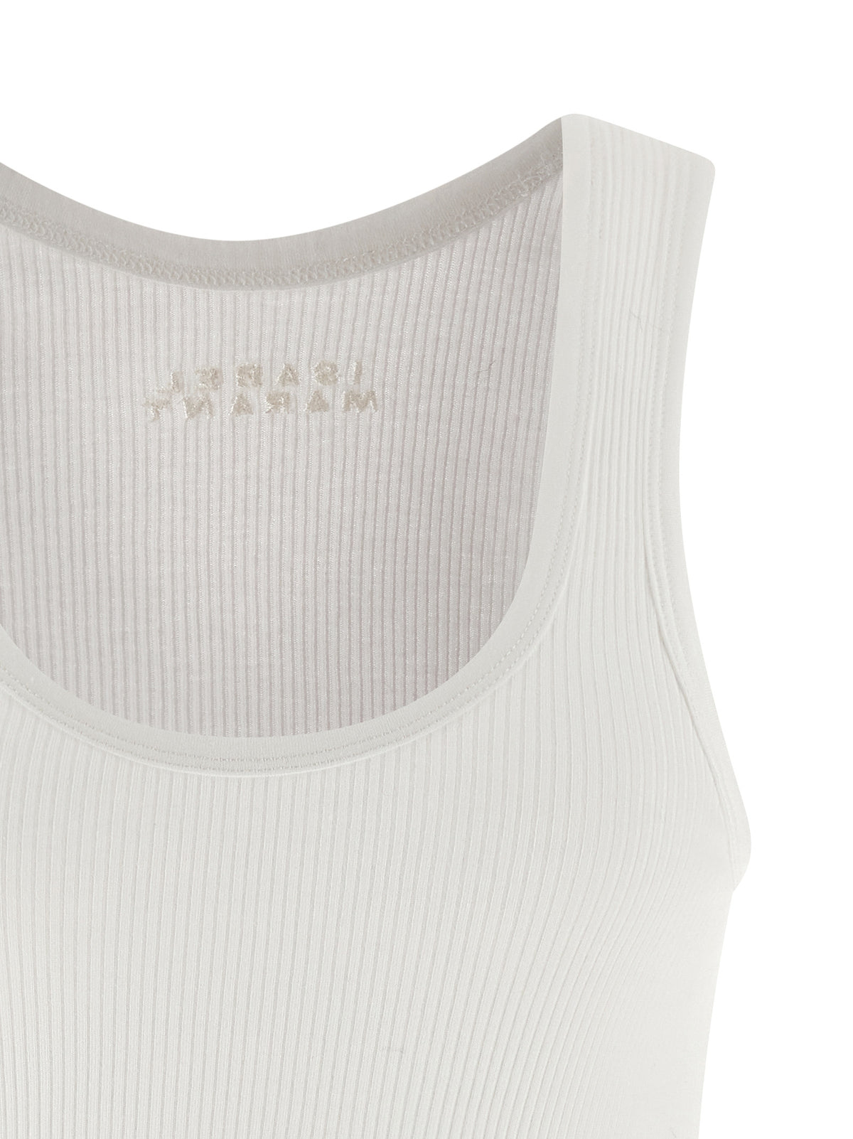 Isabel Marant Weiße Baumwoll-Tanktops