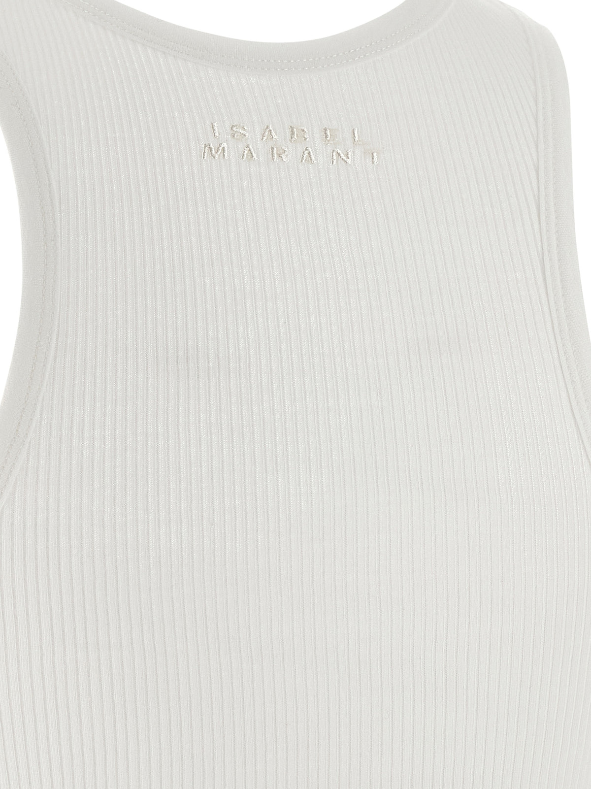Isabel Marant Weiße Baumwoll-Tanktops