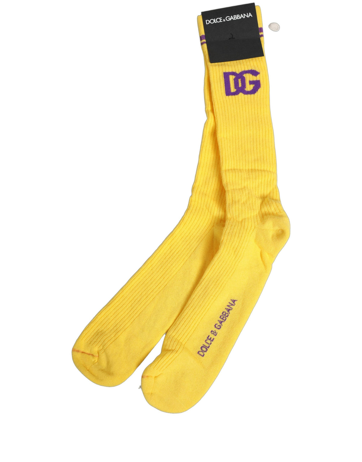 Dolce & Gabbana Herren Socken mit DG-Logo über der Wade