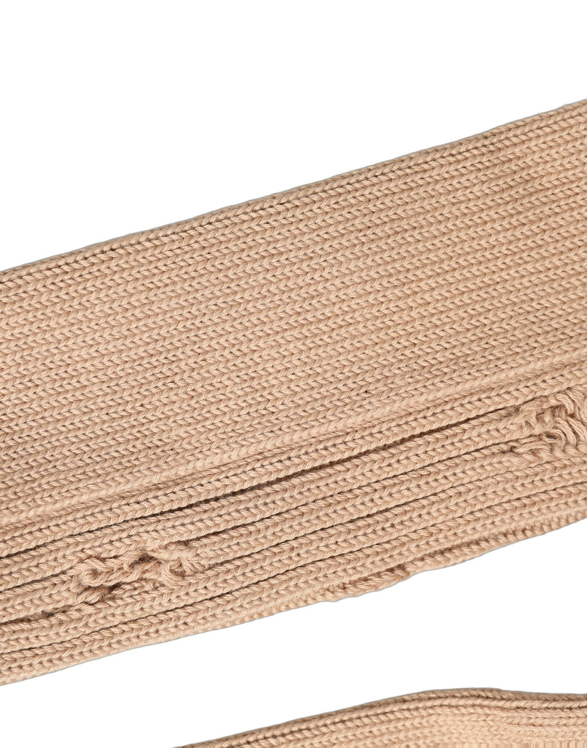 Dolce & Gabbana Beige Baumwoll-Socken mit Used-Look, mittellang