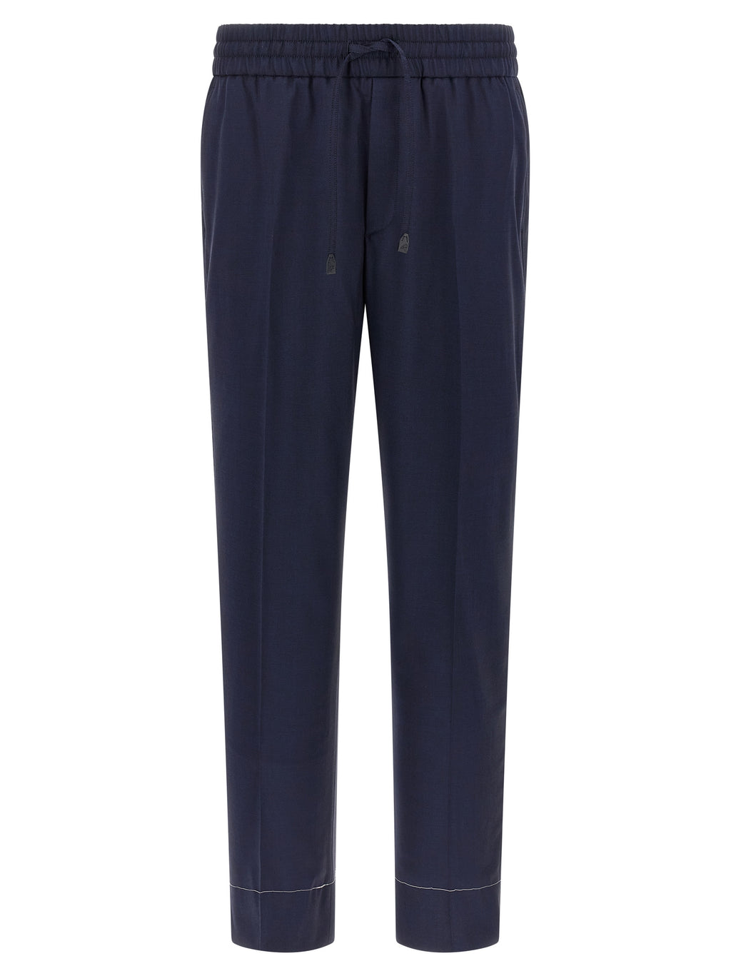 Brioni Blaue Wollhose