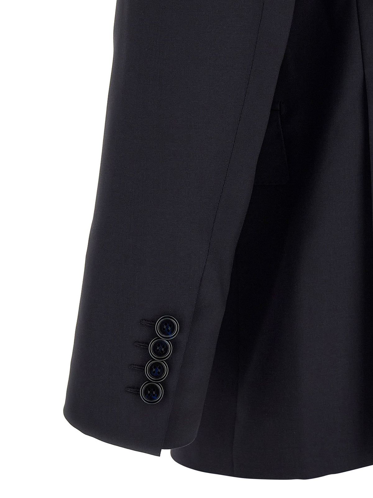 Brioni Blauer Wollanzug Zweiteiler