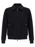 Pal Zileri Schwarzer Woll-Bomber