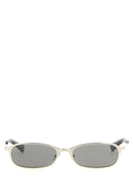 Saint Laurent Graue Sonnenbrille aus Acetat