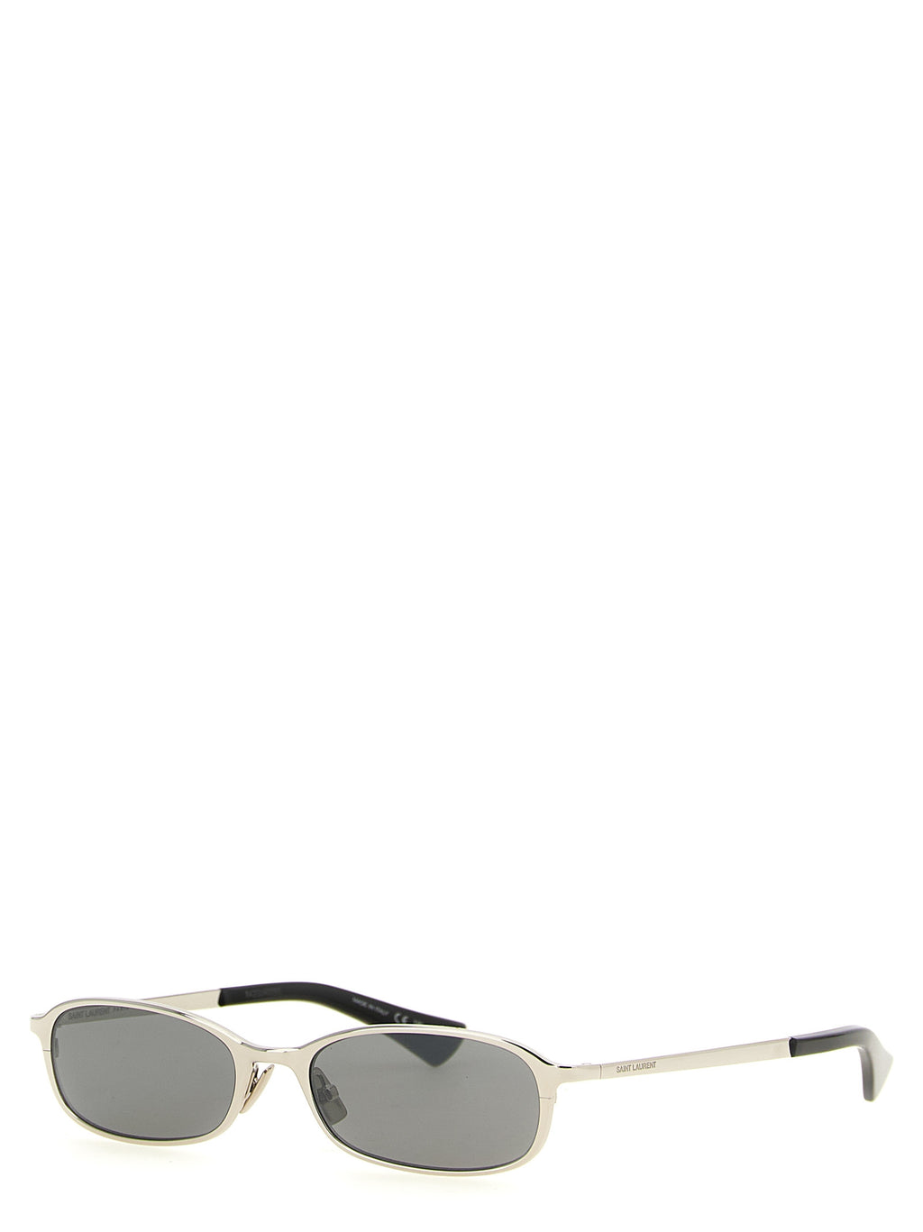 Saint Laurent Graue Sonnenbrille aus Acetat