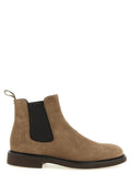 Doucal's Beige Lammleder Stiefeletten
