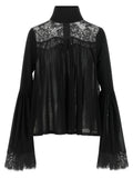 Zimmermann Schwarze Lyocell-Bluse