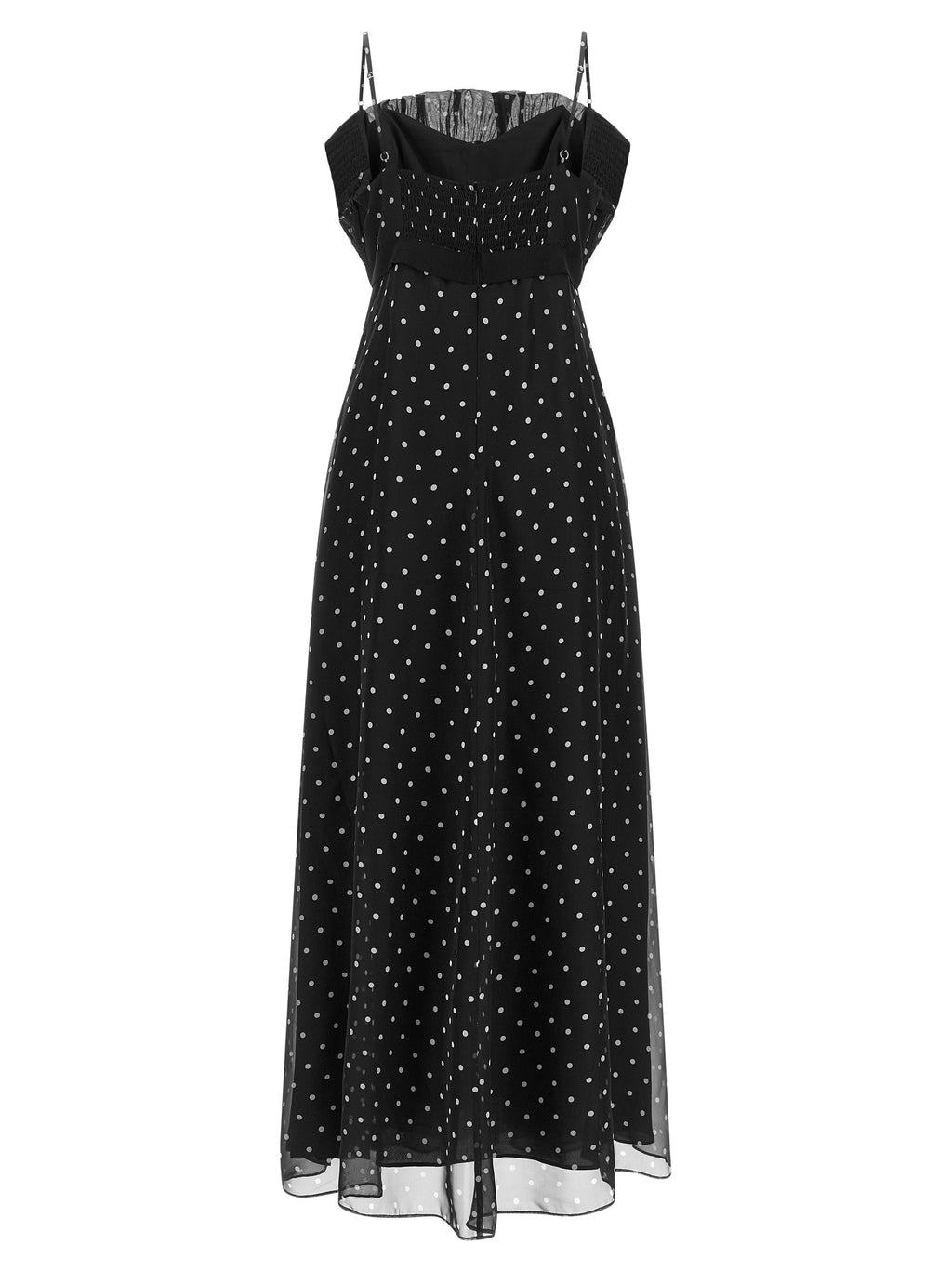 Zimmermann Schwarzes Polyester-Midikleid