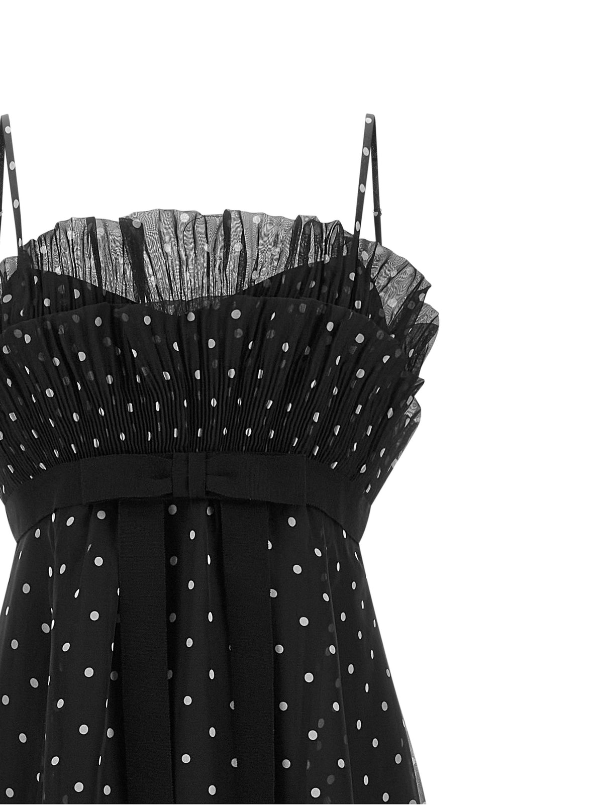 Zimmermann Schwarzes Polyester-Midikleid