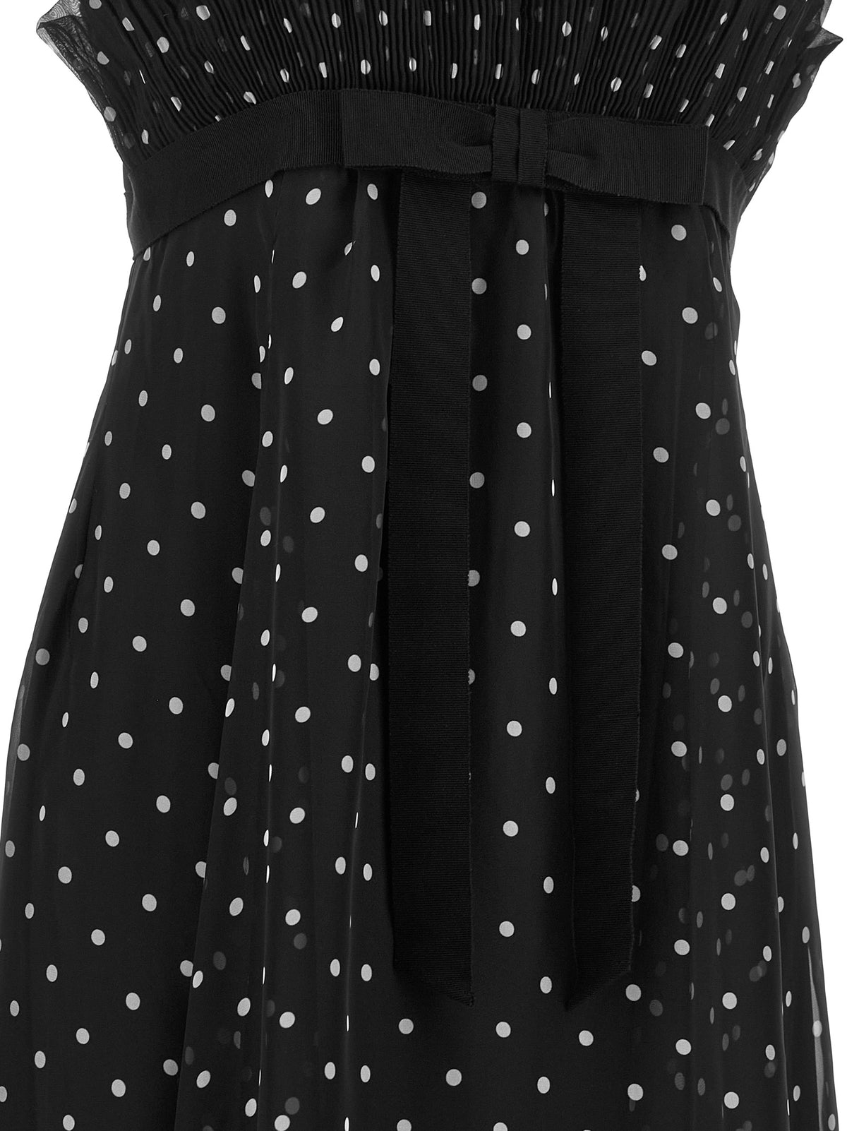 Zimmermann Schwarzes Polyester-Midikleid
