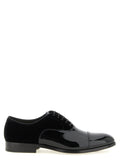 Doucal's Schwarze Oxford- und Derby-Schuhe aus Lammleder
