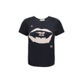 Fendi Schwarzes Baumwoll-T-Shirt